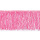 Fringes with sequins, width 10 cm - White (9 Meters)