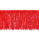 Fringes with sequins, width 10 cm - White (9 Meters)