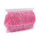 Fringes with sequins, width 10 cm - White (9 Meters)