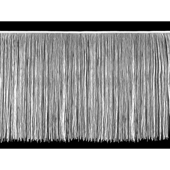 Frędzle ekstra długie 70 cm - Czerwony (1 Metr) Frędzle ekstra długie 70 cm - Czerwony (1 Metr)