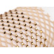 Elastic mesh / trim with rhinestones, width 75 mm - Blue dark (9 Meters) Elastic mesh / trim with rhinestones, width 75 mm - Blue dark (9 Meters)