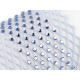 Elastic mesh / trim with rhinestones, width 75 mm - Blue dark (9 Meters) Elastic mesh / trim with rhinestones, width 75 mm - Blue dark (9 Meters)