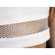 Elastic mesh / trim with rhinestones, width 75 mm - Blue dark (9 Meters) Elastic mesh / trim with rhinestones, width 75 mm - Blue dark (9 Meters)