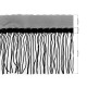 Banda / galon organza cu franjuri din paiete, latime 20 cm - Vișiniu (9 Metri) Banda / galon organza cu franjuri din paiete, latime 20 cm - Vișiniu (9 Metri)