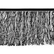 Frędzle z holograficznymi cekinami szerokość 30 cm - Srebrny (9 Metry) Frędzle z holograficznymi cekinami szerokość 30 cm - Srebrny (9 Metry)