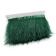 Trimming braid - marabou feathers, 5-10 cm - Lightgrey (10 Meters) Trimming braid - marabou feathers, 5-10 cm - Lightgrey (10 Meters)