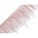 Trimming braid - marabou feathers, 5-10 cm - Lightgrey (10 Meters) Trimming braid - marabou feathers, 5-10 cm - Lightgrey (10 Meters)