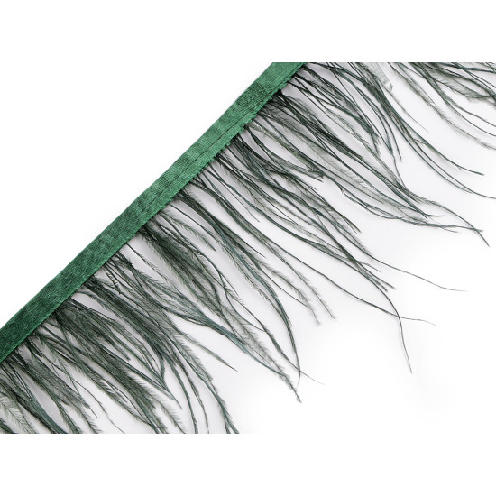 Trimming braid - marabou feathers, 5-10 cm - Lightgrey (10 Meters) Trimming braid - marabou feathers, 5-10 cm - Lightgrey (10 Meters)