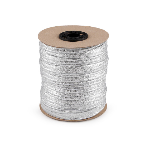 Lurex insertion piping, width 10 mm - Gold (1 Meter) Lurex insertion piping, width 10 mm - Gold (1 Meter)