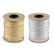 Lurex insertion piping, width 10 mm - Gold (1 Meter) Lurex insertion piping, width 10 mm - Gold (1 Meter)
