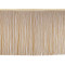 Borlas con lurex, ancho 50 cm - Oro claro (1 Metro)