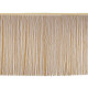 Frange avec lurex, largeur 50 cm - Noir (1 Mètre) Frange avec lurex, largeur 50 cm - Noir (1 Mètre)