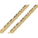 Leon braid with sequins, width 16 mm - Gold (1 Meter) Leon braid with sequins, width 16 mm - Gold (1 Meter)