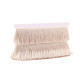 Fringe - shiny, width 60 mm - Lightbeige (1 Meter)