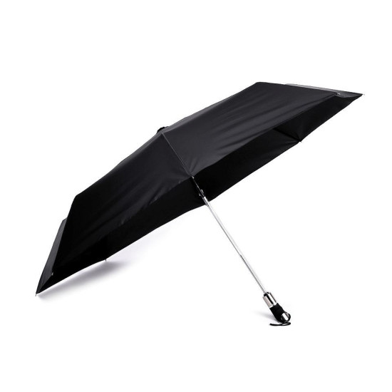 Parasol duży rodzinny składany automatyczny - Czarny (1 Sztuka)