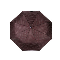 Parasol damski składany automatyczny w kropeczki - Brązowy (1 Sztuka)