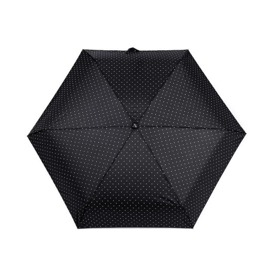 Ladies folding mini umbrella polka dots - Raspberry (5 Pieces) Ladies folding mini umbrella polka dots - Raspberry (5 Pieces)