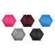 Ladies folding mini umbrella polka dots - Raspberry (5 Pieces) Ladies folding mini umbrella polka dots - Raspberry (5 Pieces)