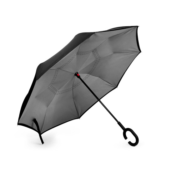 Coolbrella - parapluie pliant inversé - Bleu (3 Pièces) Coolbrella - parapluie pliant inversé - Bleu (3 Pièces)