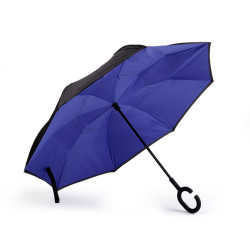 Coolbrella - parapluie pliant inversé - Bleu roi (1 Pièce)