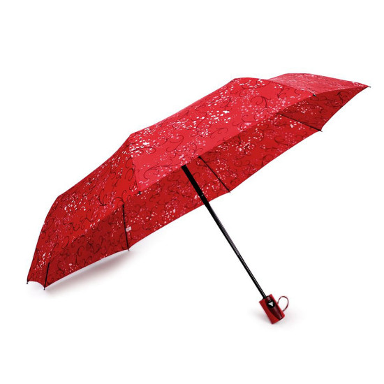 Ladies auto-open folding umbrella - Blue (1 Piece) Ladies auto-open folding umbrella - Blue (1 Piece)