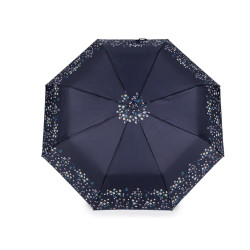Ladies auto-open folding umbrella - Blue dark (1 Piece)
