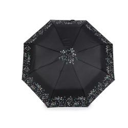 Ladies auto-open folding umbrella - Black (1 Piece)