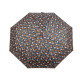 Mini parapluie pliant pour femme, fleurs - Noir (1 Pièce) Mini parapluie pliant pour femme, fleurs - Noir (1 Pièce)