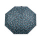Mini parapluie pliant pour femme, fleurs - Noir (1 Pièce) Mini parapluie pliant pour femme, fleurs - Noir (1 Pièce)