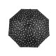 Mini parapluie pliant pour femme, fleurs - Noir (1 Pièce) Mini parapluie pliant pour femme, fleurs - Noir (1 Pièce)