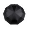 Folding umbrella with led light in the handle - Black (4 Pieces)