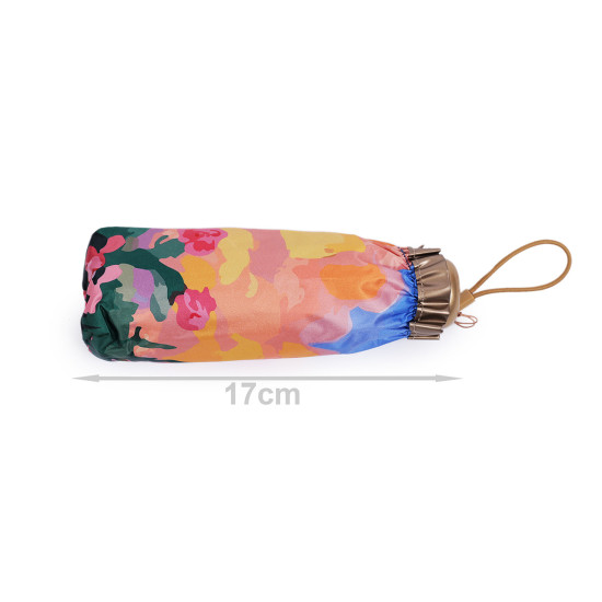 Mini umbrela pliabila de dama - Albastru deschis (4 Bucăți) Mini umbrela pliabila de dama - Albastru deschis (4 Bucăți)
