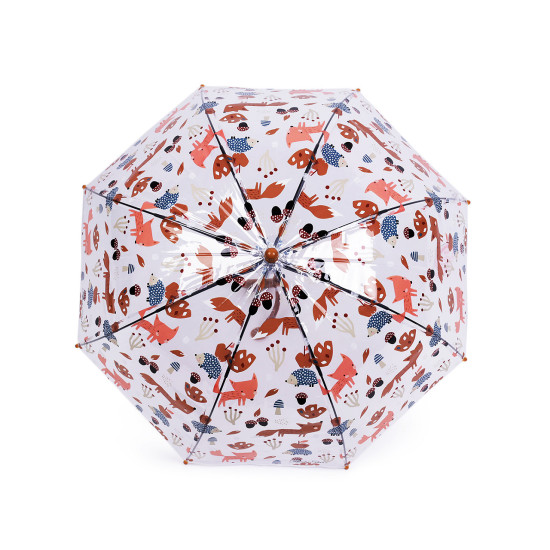 Parasol dziecięcy automatyczny przezroczysty - Żółty (4 Sztuki) Parasol dziecięcy automatyczny przezroczysty - Żółty (4 Sztuki)