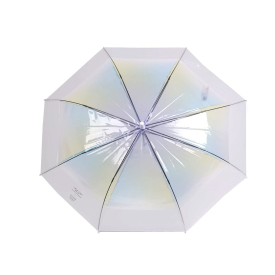 Parasol damski / dziewczęcy przezroczysty automatyczny - Zielony (1 Sztuka) Parasol damski / dziewczęcy przezroczysty automatyczny - Zielony (1 Sztuka)