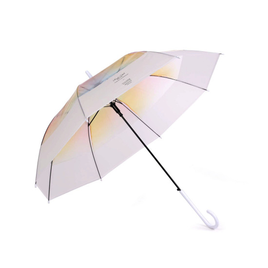 Parasol damski / dziewczęcy przezroczysty automatyczny - Zielony (1 Sztuka) Parasol damski / dziewczęcy przezroczysty automatyczny - Zielony (1 Sztuka)