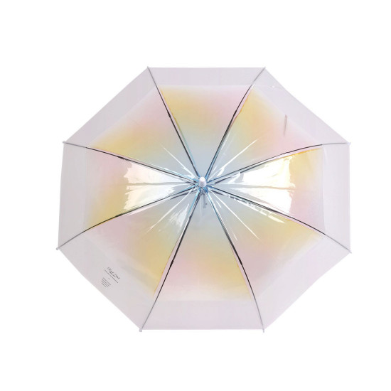 Parasol damski / dziewczęcy przezroczysty automatyczny - Zielony (1 Sztuka) Parasol damski / dziewczęcy przezroczysty automatyczny - Zielony (1 Sztuka)