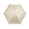 Folding mini umbrella in a case - Creamy light (1 Piece)