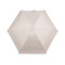 Folding mini umbrella in a case - Lightbeige (1 Piece)