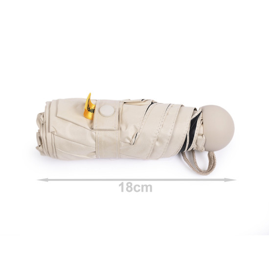 Folding mini umbrella in a case - Mint (1 Piece) Folding mini umbrella in a case - Mint (1 Piece)