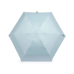 Folding mini umbrella in a case - Blue light (1 Piece)