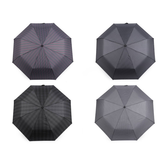Parasol męski składany automatyczny - Szary (1 Sztuka) Parasol męski składany automatyczny - Szary (1 Sztuka)