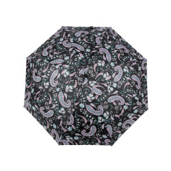 Mini umbrelă pliabilă pentru femei - Negru (1 Bucată)
