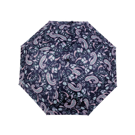 Mini umbrelă pliabilă pentru femei - Albastru închis (1 Bucată) Mini umbrelă pliabilă pentru femei - Albastru închis (1 Bucată)