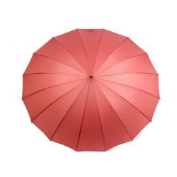Parasol damski automatyczny - Różowy rubinowy (1 Sztuka)