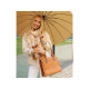 Damen regenschirm automatik - Beige (1 Stück) Damen regenschirm automatik - Beige (1 Stück)
