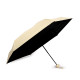 Folding mini umbrella with case - Lightbeige (1 Piece) Folding mini umbrella with case - Lightbeige (1 Piece)