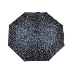 Ladies folding auto-open umbrella - Blue dark (1 Piece)