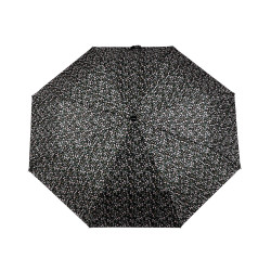 Ladies folding auto-open umbrella - Black (1 Piece)