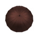 Grand parapluie familial avec manche en bois - Vert foncé (4 Pièces) Grand parapluie familial avec manche en bois - Vert foncé (4 Pièces)