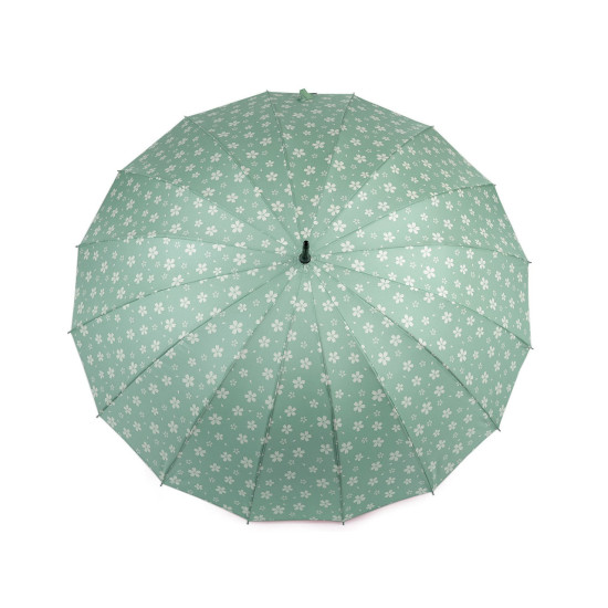 Parasol damski automatyczny kwiaty - Granatowy (1 Sztuka) Parasol damski automatyczny kwiaty - Granatowy (1 Sztuka)